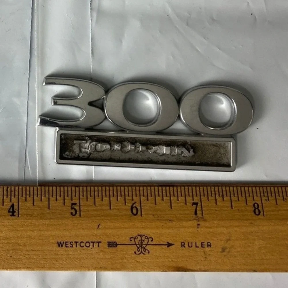Chrysler 300 Touring Rear Trunk Lid Emblem Badge Chrome OEM